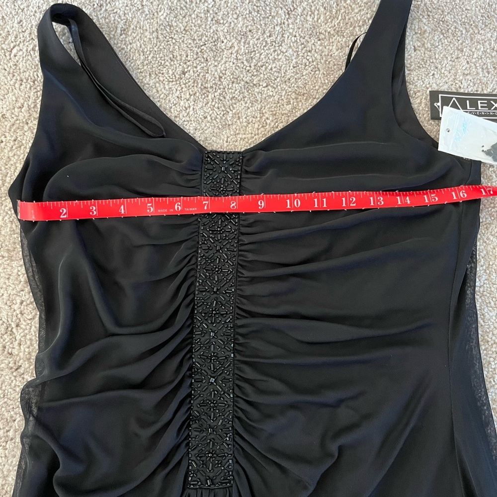 ALEX EVENINGS LITTLE BLACK DRESS - Picture 3 of 8
